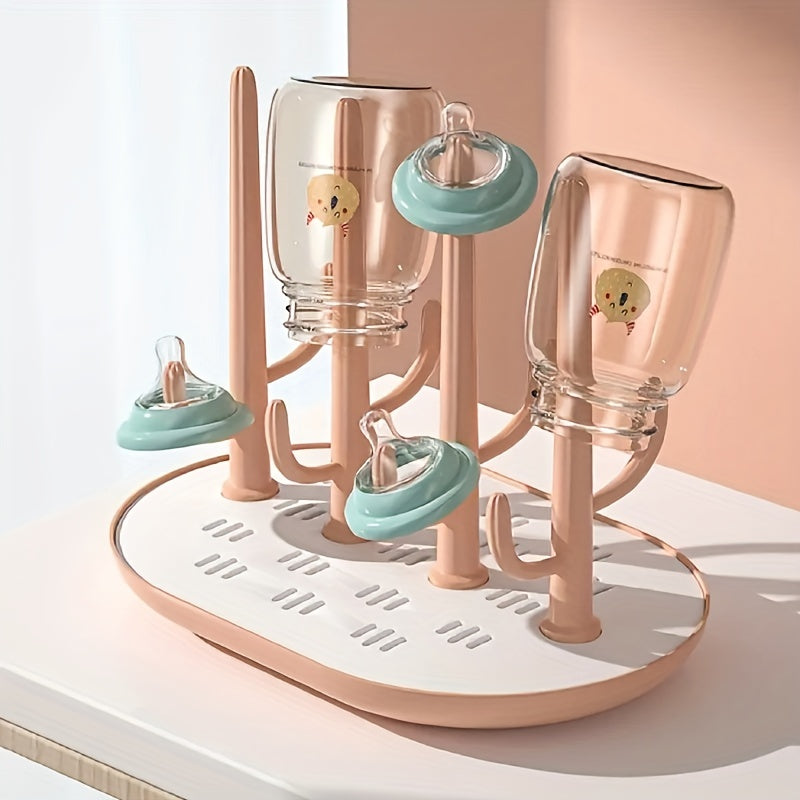 Baby Bottle Drying Rack Storage Organizer
