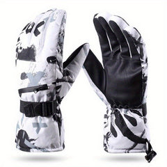 Unisex Waterproof Winter Ski Gloves for Snowboarding