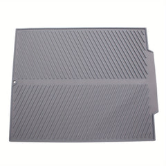 Silicone Dish Drying Mat Eco Friendly Heat Resistant Pad for Kitchen Counter