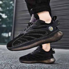 Men's Knitted Walking Shoes Lightweight Breathable Casual Spring Summer