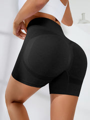 High Waist Seamless Yoga Shorts Butt Lifting Activewear