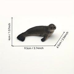 Sea Lion Plastic Ornament Collectible Ocean Model