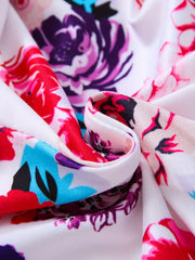 Baby Girls Floral Print Pants for Spring Summer Fall