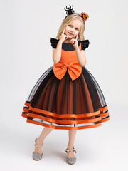 Halloween Princess Dress Clash A-Line Costume for Kids