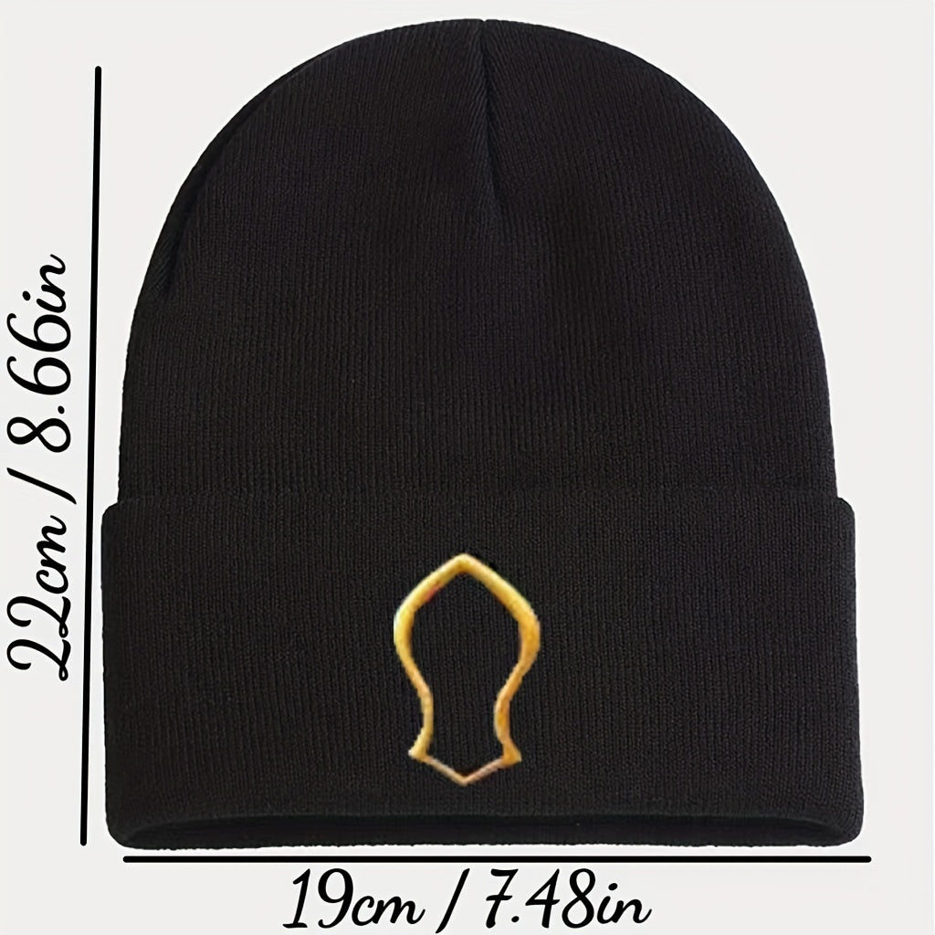Hip Hop 3D Embroidery Knitted Beanie Hat