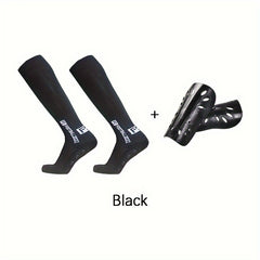 Men's Breathable Fitness Shin Guards Soccer Socks