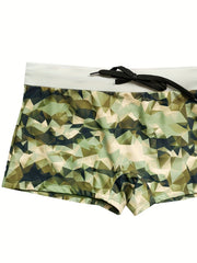 Men's Camouflage Briefs for Beach Surfing Swimming