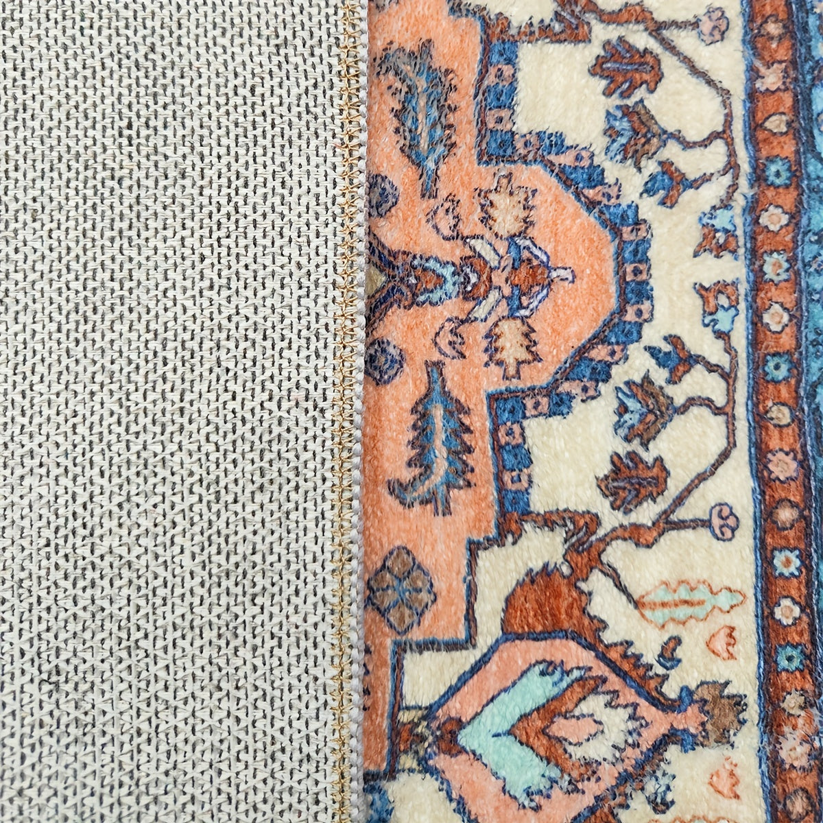 Boho Entryway Rug Small Throw Kitchen Area Rugs For Bedroom Non Slip Low Pile