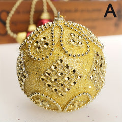 Christmas Diamond Bead Chain & High-end Foam Ball Decoration