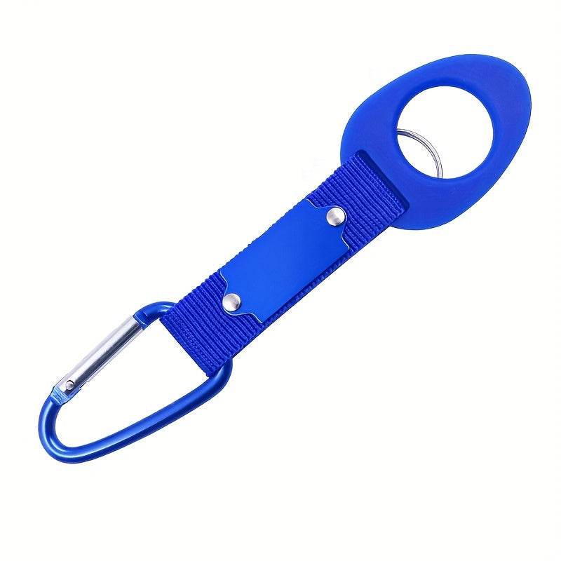 Portable Silicone Water Bottle Buckle Carabiner Backpack Buckle