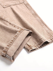 Men's Straight Leg Pants Loose Casual Outdoor Pants Mens Clothing