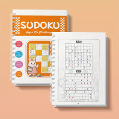 Sudoku Book for Adults Mental Challenge Focus & Relaxation Gift