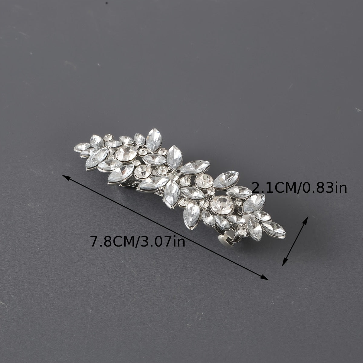 Small Rhinestone Hair Clip Headwear
