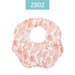 6-Layer Cotton Muslin Petal Bib for Babies
