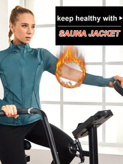 Women's Sauna Suit with Pocket and Zip for Weight Loss