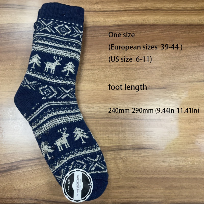 Men's Casual Warm Wool Non-slip Socks