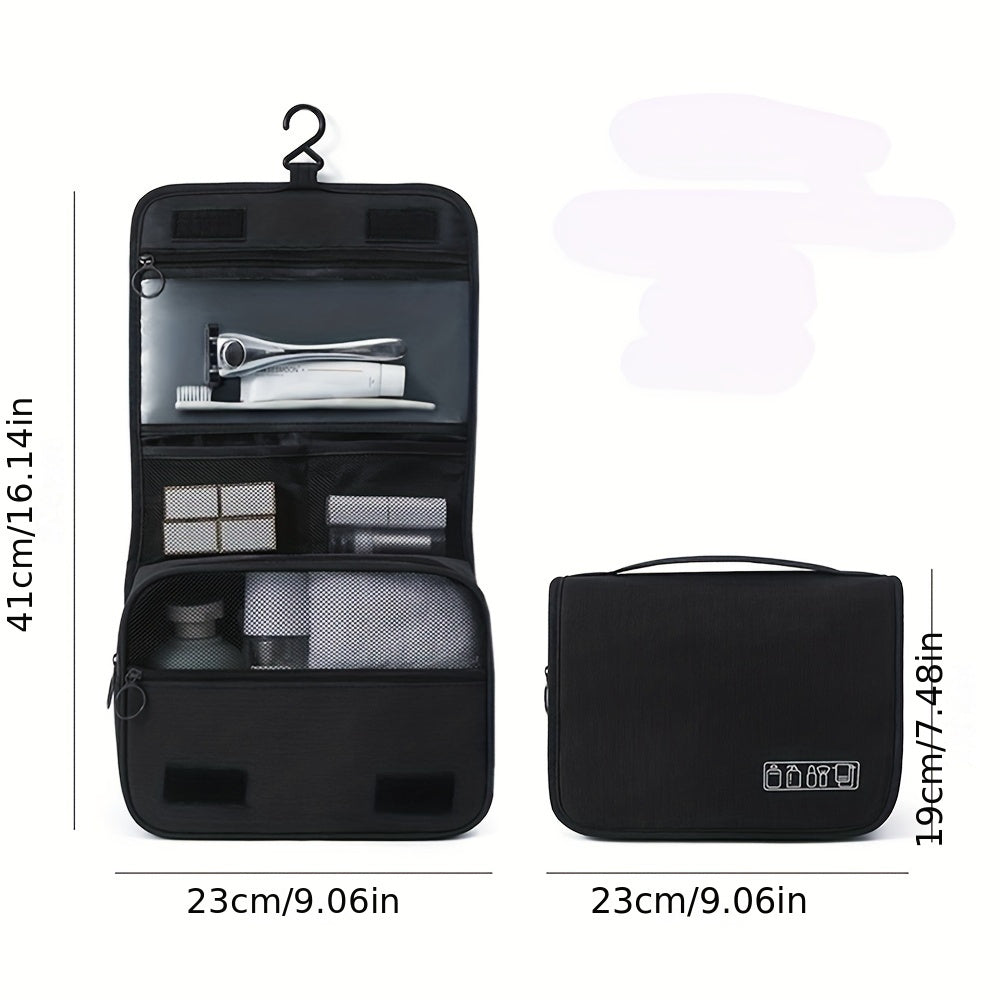 Travel Makeup Storage Bag Hanging Utility Bag for Wet Dry Separation