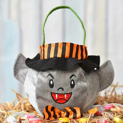 Halloween Witch Pumpkin Tote Bag Party Candy Bag