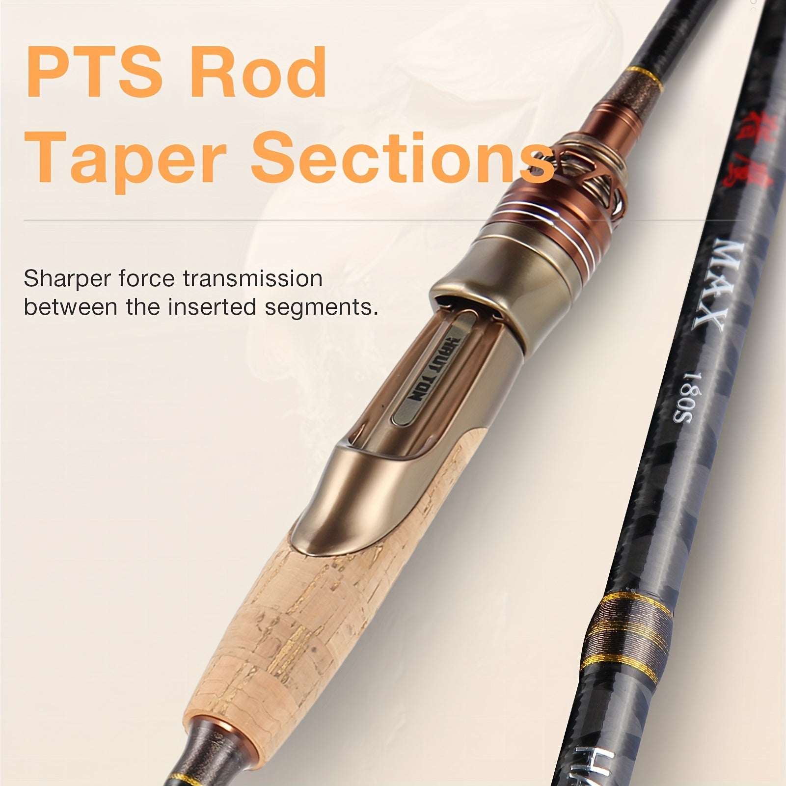 HAUT TON 2 Section Spinning Casting Fishing Rods 1 8m 2 1m 5 9ft 6 9ft