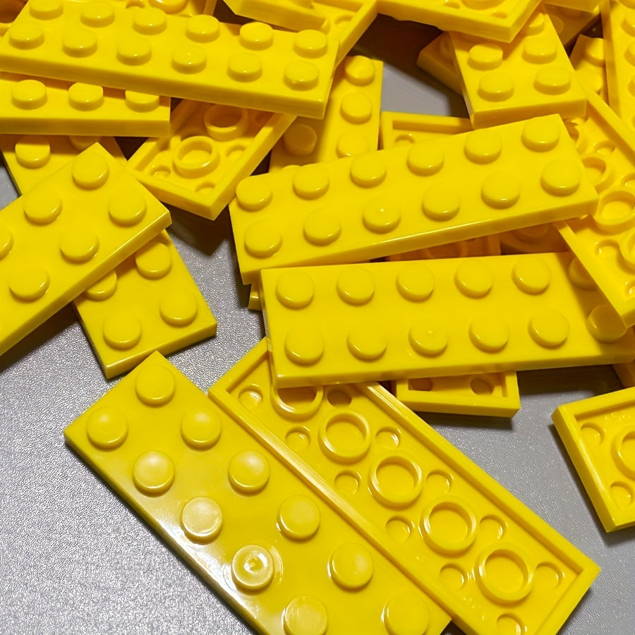 DIY Building Blocks Set 3795 Base Plate 2x6 Short Bricks for Kids
