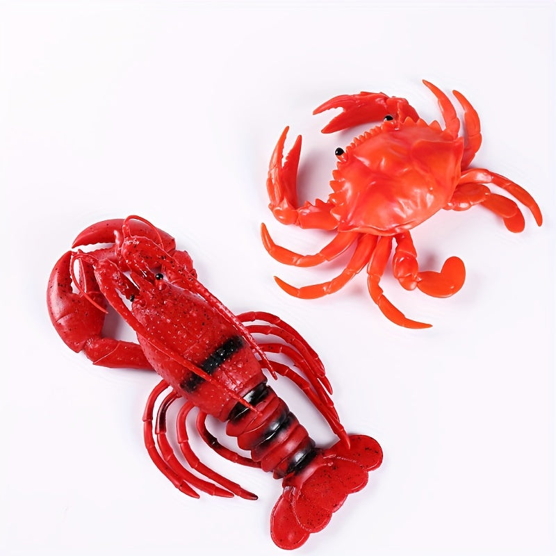 Crab & Lobster Stress Relief Toys with Sound Effects