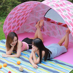 Portable Beach Tent Sunshade Quick Opening Leisure Tent Outdoor