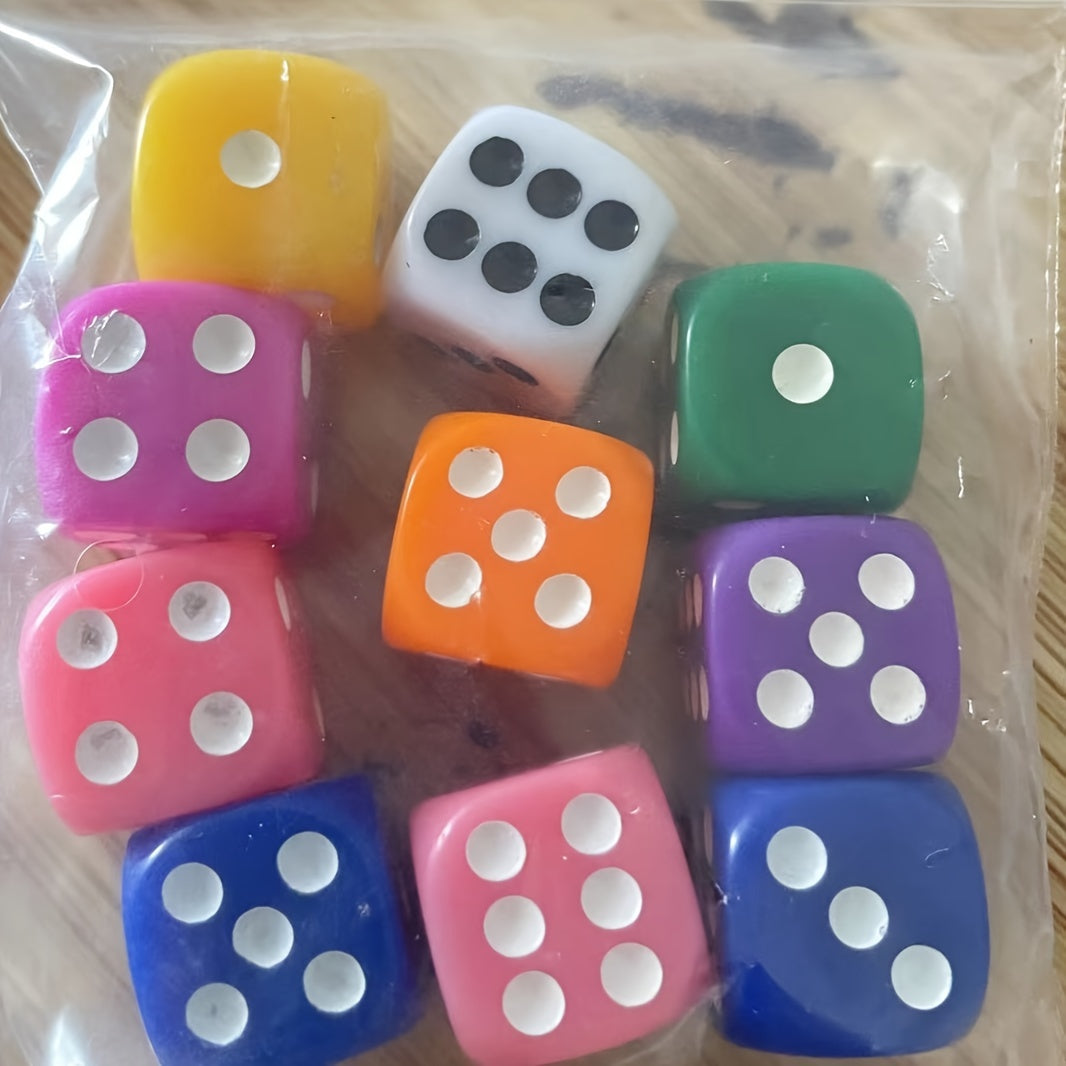 Acrylic Game Dice Set for Family Board Games