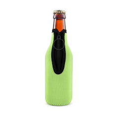 Beer Bottle Insulator Sleeve Keeps Beer Cold & Hands Warm Zip up Jacket
