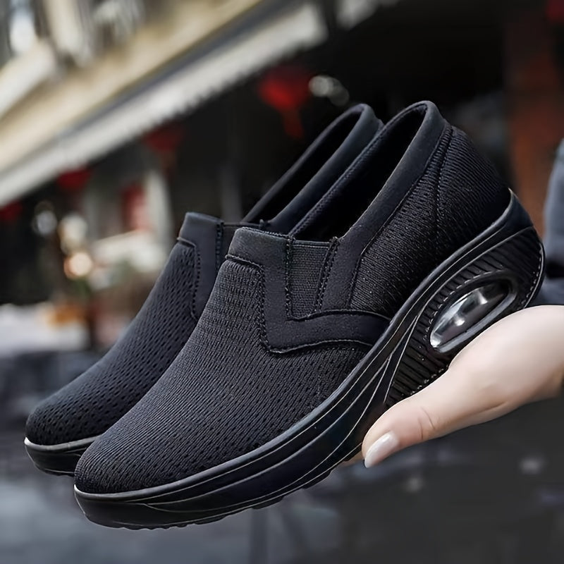 Women's Thick Bottom Walking Shoes Anti-slip Sneakers