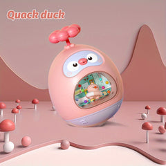 2-in-1 Tumbler Water Toy Bath Duck Spray Gun for Children Fun
