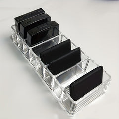 Clear Acrylic Makeup Brushes Organizer Lipstick Stand Case Jewelry Box
