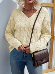Casual Jacquard Hooded Jumper Medium Stretch