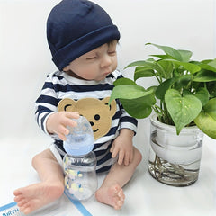 18 inch Hair Transplant Rebirth Doll Gift