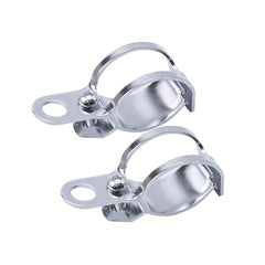 2pcs Motorcycle Turn Signal Bracket Flasher Indicators Holder Fork Mount Clamp