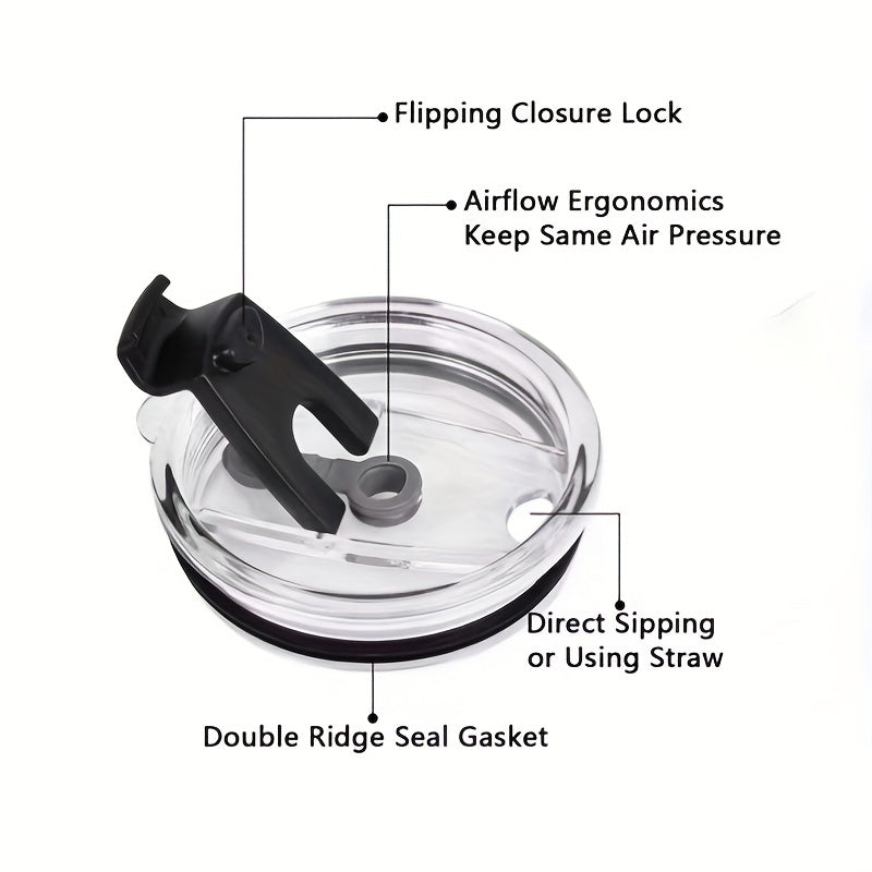 20oz Stainless Steel Horse Pattern Vacuum Cup with Lid