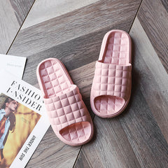 Unisex Lightweight Non Slip Open Toe Slides for Indoor Home House Shoes