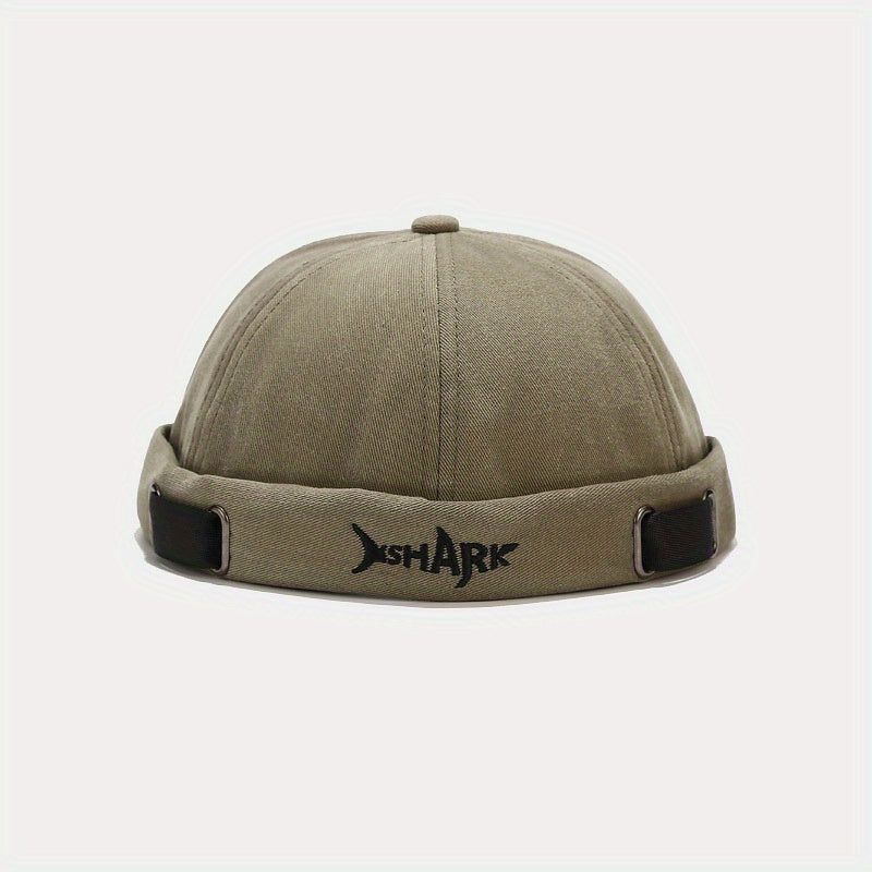Shark Pattern Men's Landlord Hat Beanie