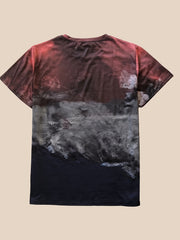Men's Printed Sports T shirt Round Neck Tee Shirt For Summer