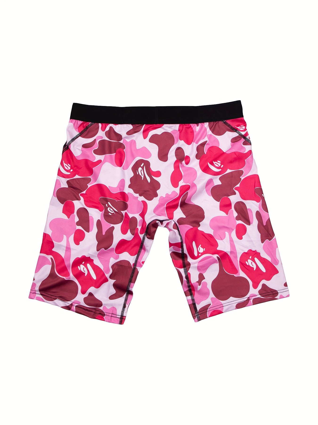 Camouflage Men's Stretch Boxer Briefs Breathable Shorts