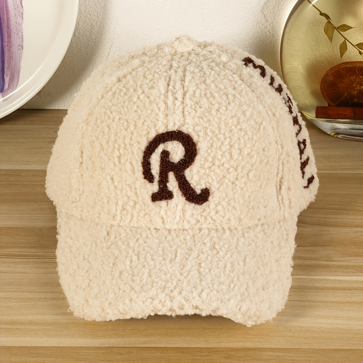 Winter Thickened Lambswool Baseball Cap