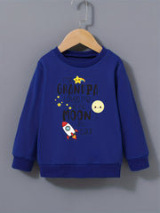 Girls' 'My Grandma Loves Me' Graphic Sweatshirt