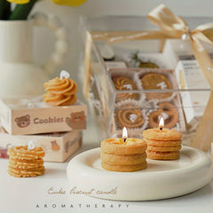4 Pack Cookie Scented Candle Home Decor