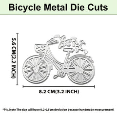 Bicycle Cutting Dies for DIY Embossing Scrapbooking