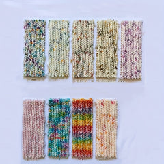 Rainbow Gradient Icelandic Yarn for Hand Crocheting Gloves