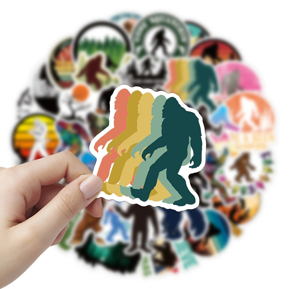 50pcs Waterproof PVC Doodle Stickers for Kids Stationery Luggage Laptop