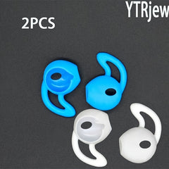2pcs Silicone Earphone Sleeves Anti-loss Anti-slip Ear Caps Ear Plugs