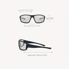 Men's Polarized Sports Sunglasses Night Vision Protective Glasses