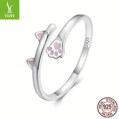 Cat Paw Ring Holiday Party Girls Accessories