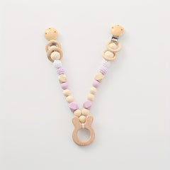Wooden Baby Pram Chain for Boys and Girls