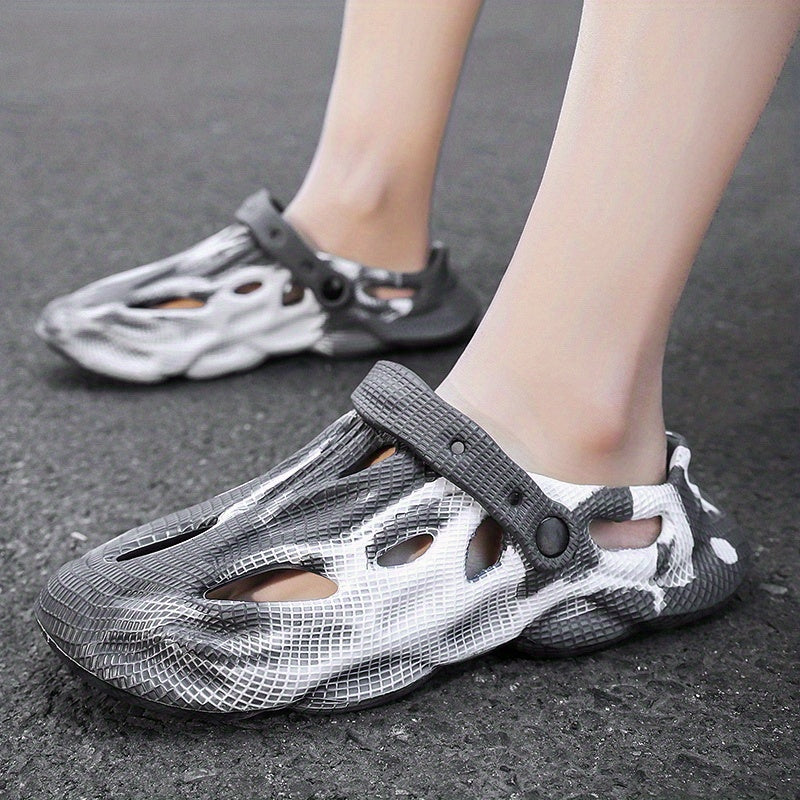 Men's Lightweight Comfy Clogs Hollow Out Garden Shoes